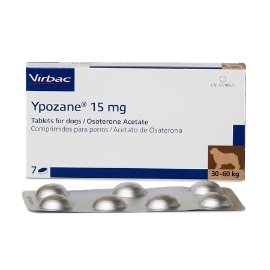 Ипoзан (Ypоzane) 15 мг / Для собак от 30 до 60 кг (7 таблеток)