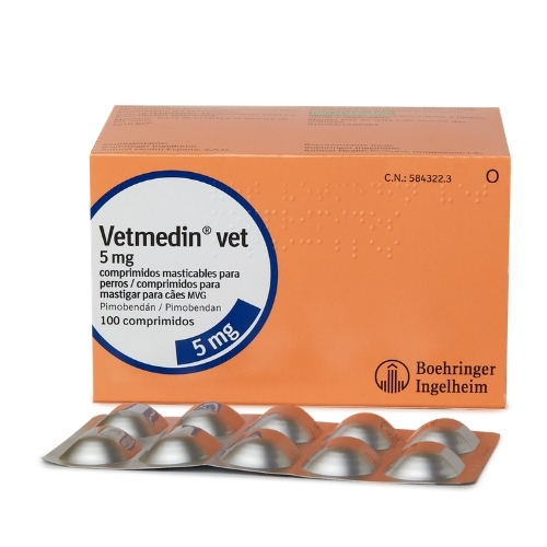 Ветмедин 5 мг 100 таблеток